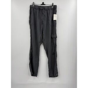 Sanctuary‎ Pants Womens Large Charcoal Pull On Cargo Elastic Waist XP0004E1